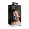 RS124260_OU896BLK_200_scr Ouch by Shots Head Harness Black od PU kože BDSM maska s kuglom za usta i podesivim remenjem