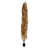 RS124669_OU912BRN_300_scr Ouch by Shots Fox Tail metalni analni stimulator s lisičjim repom