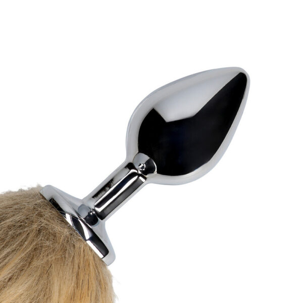 RS124670_OU912BRN_500_scr Ouch by Shots Fox Tail metalni analni stimulator s lisičjim repom