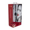 RS125027_OU968BLKRD_200_scr Ouch by Shots Milan Collection crno-crvena silikonska BDSM kugla za usta s podesivim remenima