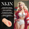 XKIN by Shots Pinup Dolls Varsity Vixen Lexi Lockerload big TPE masturbator in Flesh shades