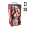 XKIN by Shots Pinup Dolls Varsity Vixen Lexi Lockerload big TPE masturbator in Flesh shades