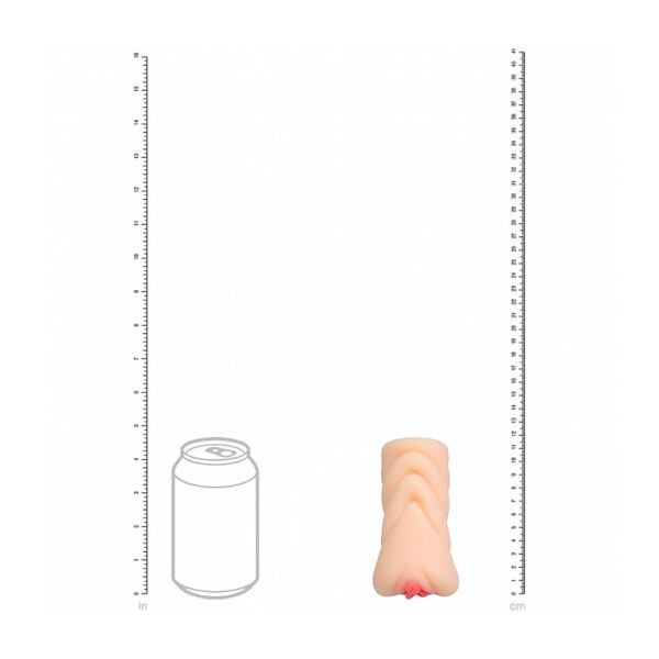 XKIN by Shots Career Girls Tempting Teacher Ms Jenny Jawline realistic masturbator for middle-sized men in Flesh shades