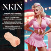 RS145433_XKIN by Shots_XKN005FLE_400_scr XKIN by Shots Pinup Dolls Darla Smashburger realistic medium-sized masturbator made of TPE material in Flesh shades