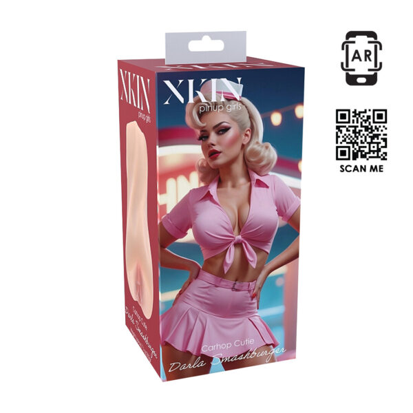 RS145436_XKIN by Shots_XKN005FLE_200_scr XKIN by Shots Pinup Dolls Darla Smashburger realistic medium-sized masturbator made of TPE material in Flesh shades