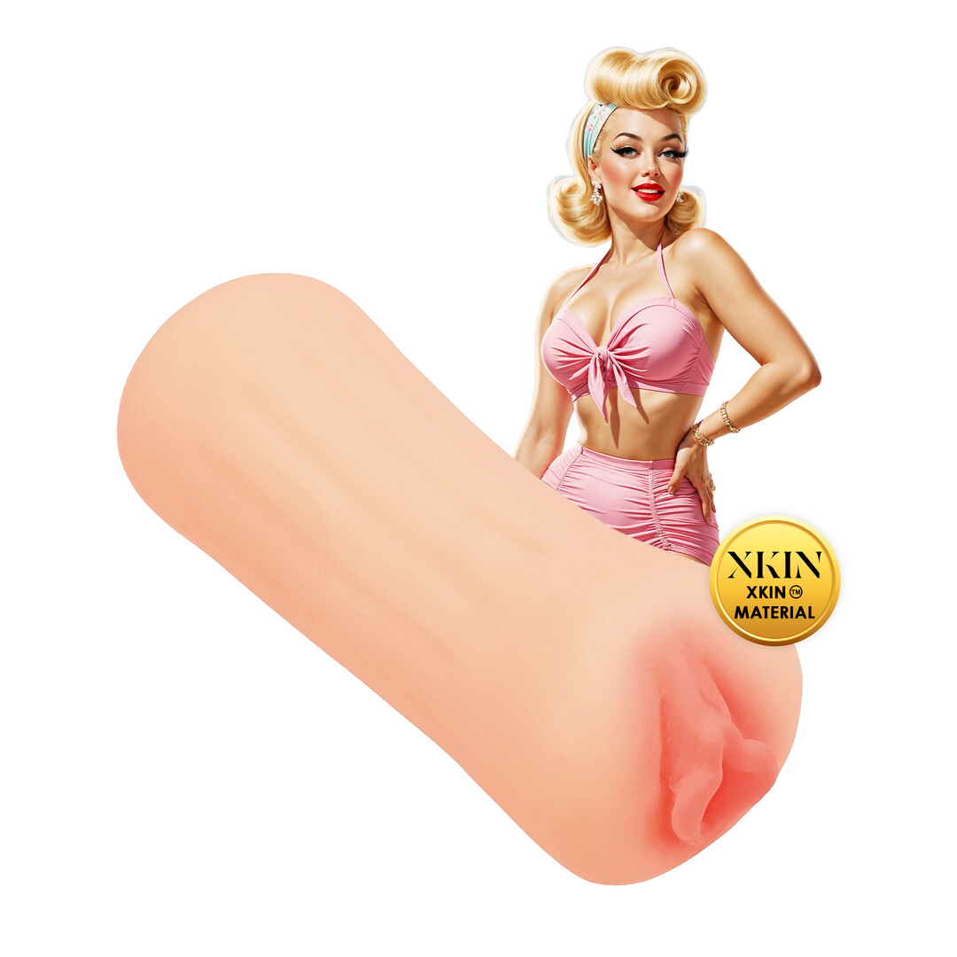 XKIN Pinup Dolls Sun Kissed Beach Babe Molly Blowtide realistični TPE masturbator u prirodnoj nijansi kože