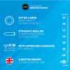 GLOWING CONDOMS - 51 EXS Jumbo Condoms