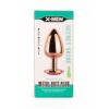 X-MEN Secret Shade Rose metalni analni stimulator S M L