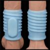 Vibrating Spiral Knights Ring Blue7 Lovetoy Vibrating Spiral Knights Blue plava spiralna vibrirajuća navlaka za penis