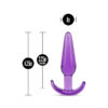 331510-4 B Yours Slim Anal Plug purple