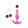 331512-4 B Yours Curvy Anal Plug Pink