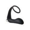 Fantasstic Vibrating Anal Plug With Cockring Black