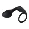 22003-4 Fantastic Anal Plug with Cock Ring Black