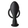 22003-6 Fantastic Anal Plug with Cock Ring Black