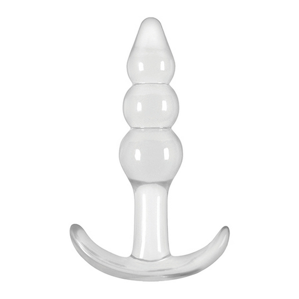Jelly Rancher T Anal Plug Ripple Clear