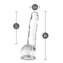 Naturally Yours 20,3 cm Crystalline Dildo
