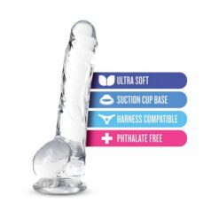 Naturally Yours 20,3 cm Crystalline Dildo