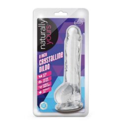 Naturally Yours 20,3 cm Crystalline Dildo