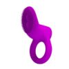 Silicone penis ring with vibrator and stimulator - Pretty Love Cobra