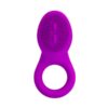 Silicone penis ring with vibrator and stimulator - Pretty Love Cobra