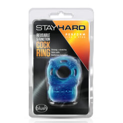 Prsten za penis Stay Hard Blue
