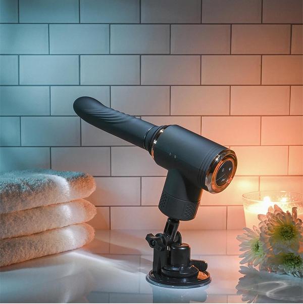 Too Hot To Handle Vibrating & Thrusting Sex machine