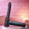 840721-13 Too Hot To Handle Vibrating & Thrusting Sex machine