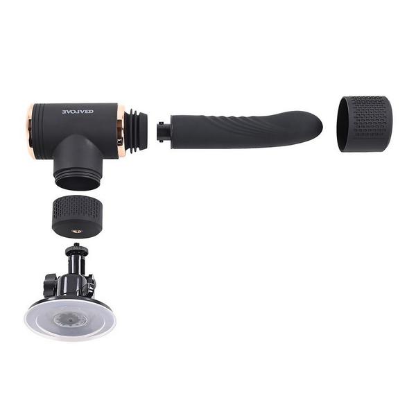 Too Hot To Handle Vibrating & Thrusting Sex machine