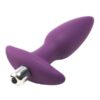 21886-1 Flirts 10 Functions Vibrating Anal Plug Purple