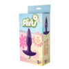 21886-P Flirts 10 Functions Vibrating Anal Plug Purple