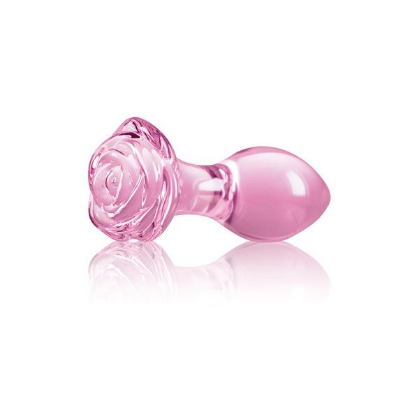Crystal Rose Pink Anal Plug