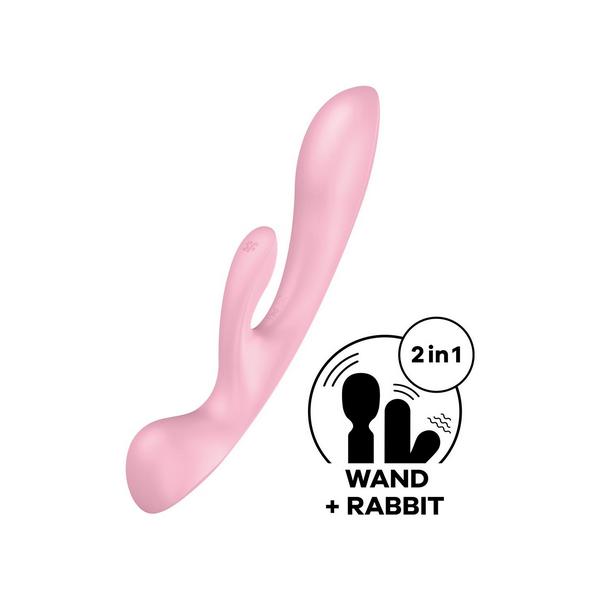 Satisfyer Triple Oh Pink Vibrator