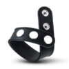 331045-1 Performance VS5 3 Snap Cock Strap Black Penis Ring