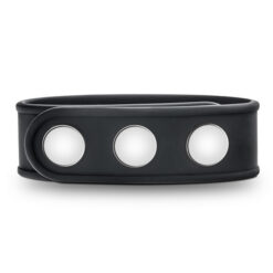 Prsten za penis Performance VS5 3 Snap Cock Strap Black