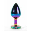 X-Men Rainbow Heart Shape Plugs Set L-2 X-MEN Secret Shine Metal Butt Plug Rainbowheart