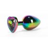 X-MEN Secret Shine Metal Butt Plug Rainbowheart