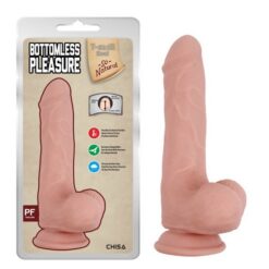 Bottomless Pleasure Dildo with testicles