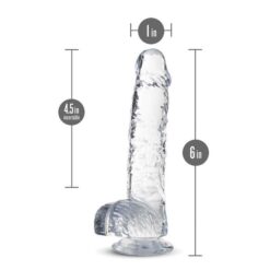 Naturally Yours 15 cm Crystalline Dildo
