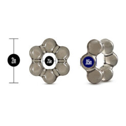 Prsten za penis Stay Hard Thick Bead Black