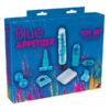 Blue Appetizer 8-Piece Toy Set