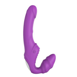 Vibes of Love Double Dipper Purple Strapless Strap on