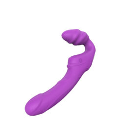 Vibes of Love Double Dipper Purple Strapless Strap on