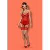Korzet Obsessive Lovica Red S/M