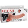 05912620000_verp Fetish Fantasy 9" Vibrating Hollow Strap-on with Balls