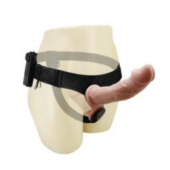 Dupli vibrirajući strap-on, 17,5x4,5 i 11x4,5cm - Dual Motor Vibration