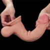 95-sliding-skin-dual-layer-dong-whole-testicle (3) 24,5 cm Sliding Skin Dual Layer Dong with Whole Testicles