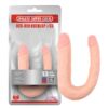 Dvostrani PVC dildo, 17 x 2,5-3,4cm - Her-Her Overlap 03
