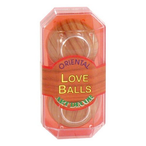 Kuglice vaginalne, drvene s latex premazom - Oriental Love Balls