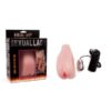 TPR/TPE masturbator s vibratorom, 17cm + baterije - Sexual Lady