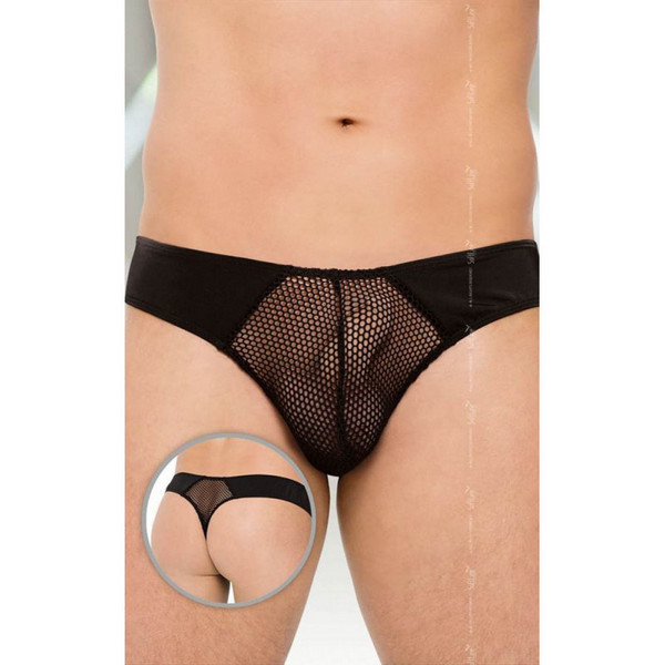 Muške tange Softline 4514 black M/L